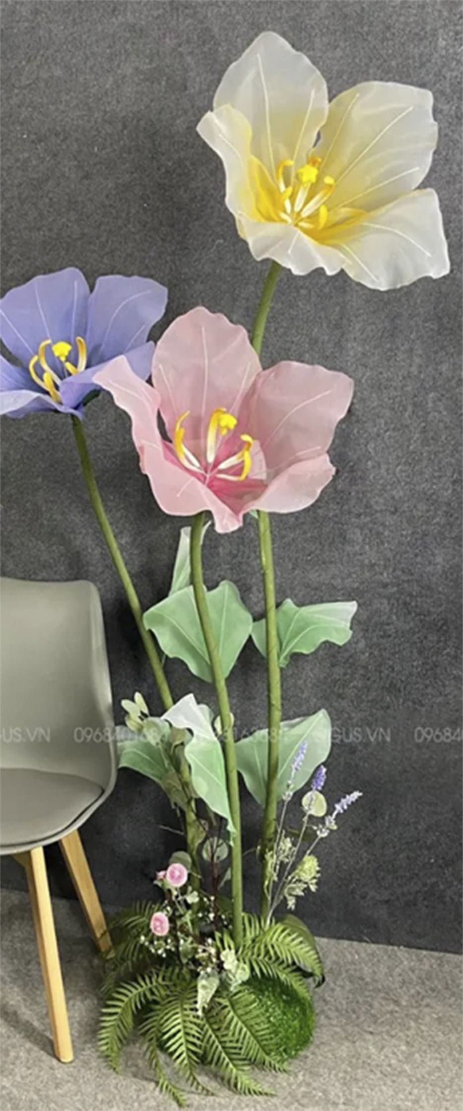 sp1 min | Xưởng hoa khổng lồ Handmade giá rẻ | Hoa thủ công khổng lồ