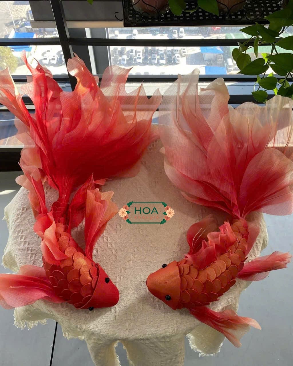 Cá chép thủ công có thể lắp đèn XH014 7 Sản phẩm mang nhiều đặc điểm vô cùng nổi bật