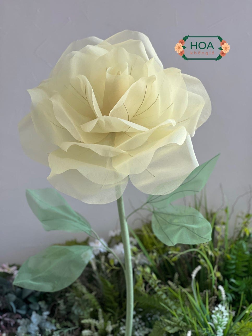 Cây hoa vải voan khổng lồ cao cấp XH043 - Khóm 2 cây | Cao 170Cm 17 Quy trình không chỉ tập trung chất lượng mà còn bền vững
