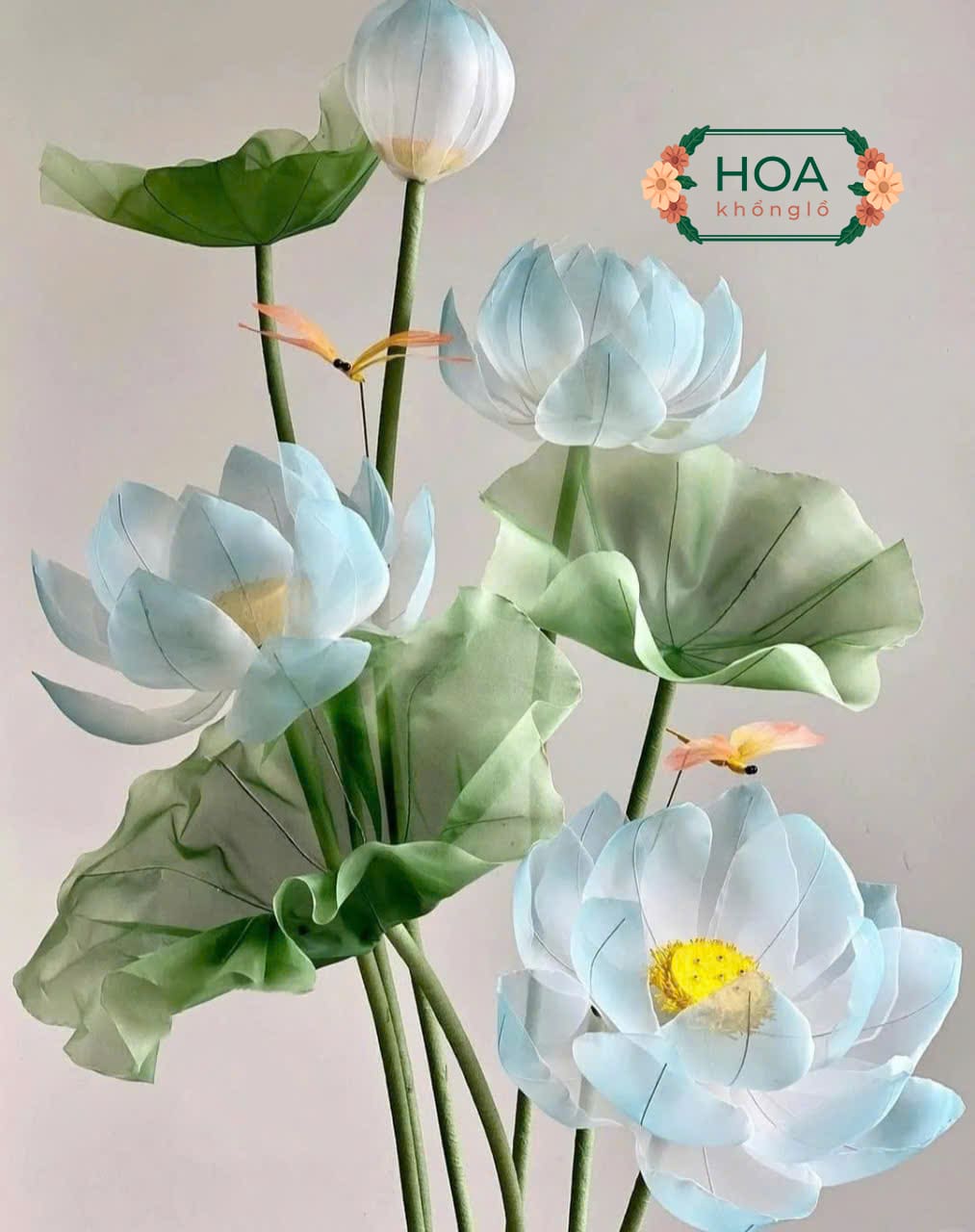 Sét hoa sen khổng lồ vải voan có đèn led XH028 12 Đôi nét sơ lược về sét hoa sen khổng lồ vải voan có đèn led XH028