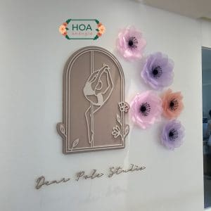 ComBo 5 đầu bông hoa dán tường trang trí vải voan XH039 10 ComBo 5 đầu bông hoa dán tường trang trí vải voan XH039 - Ảnh 2