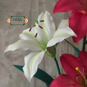 Hoa Ly Khổng Lồ bằng mút xốp XH0102 13 Hoa Ly Khổng Lồ mang lại hiệu ứng thị giác mạnh mẽ