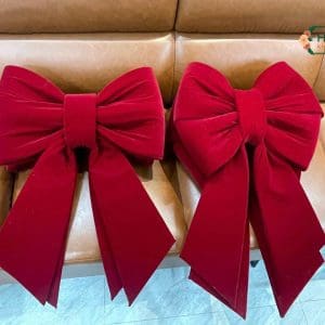 Nơ đỏ khổng lồ biểu tượng của sự trân trọng