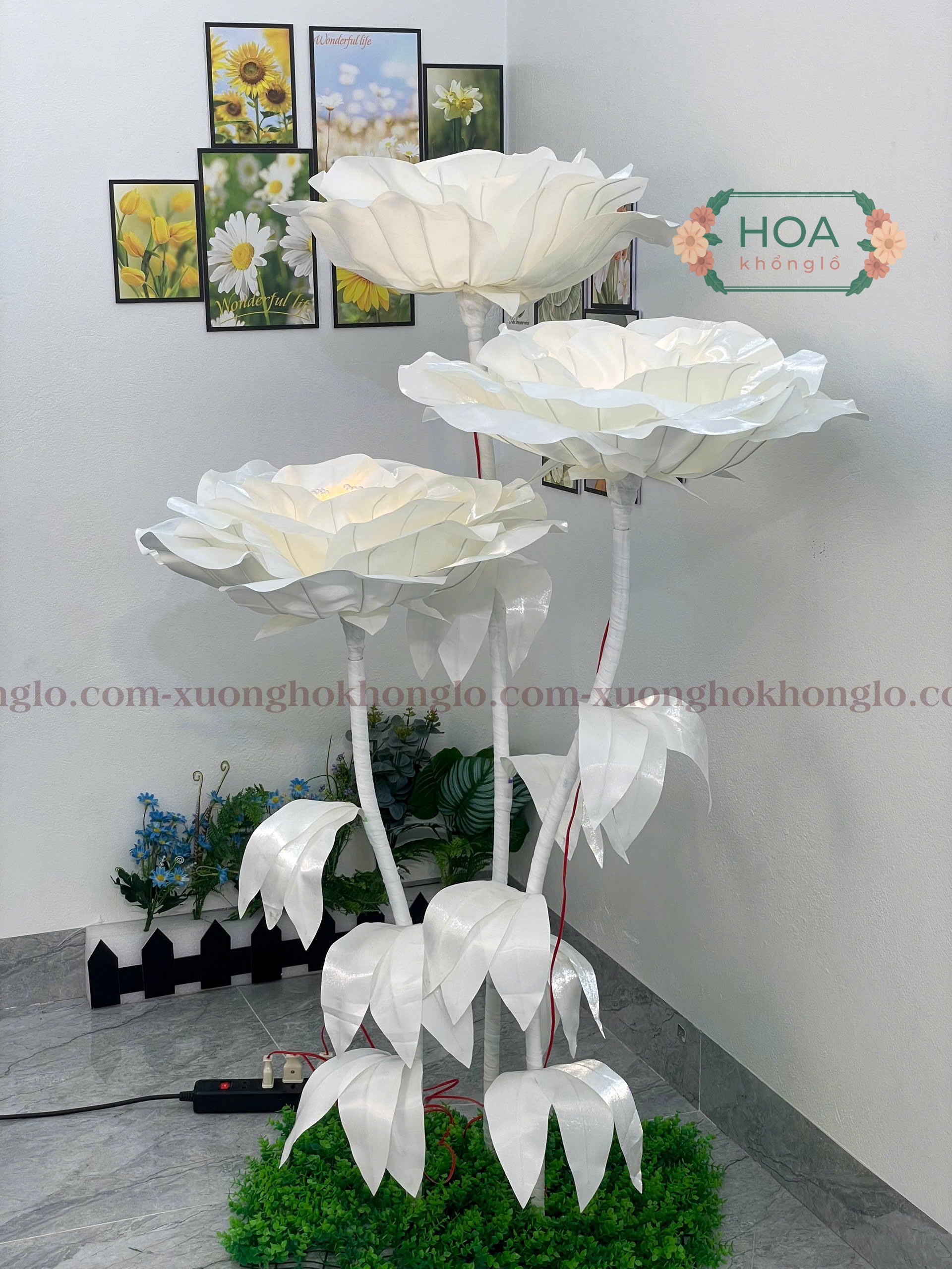 Mẫu Hoa Hồng Thái Khổng Lồ Thủ Công Mới 2026 – Vẻ Đẹp Sang Trọng Đến Từ Hoa Khổng Lồ 16 hoavaitafa200 5 | Xưởng hoa khổng lồ Handmade giá rẻ | Hoa thủ công khổng lồ